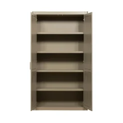 WOOOD Wandkasten|Industriele Kasten|Gunnar Wandkast grenen mud 120 cm