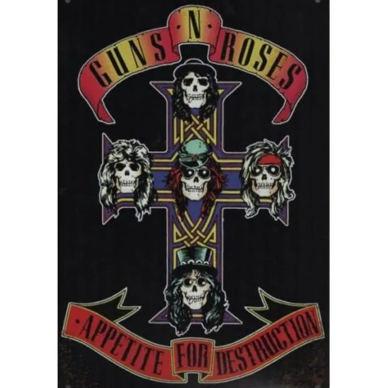 Cavetown Metalen Borden|Guns N Roses - metalen bord