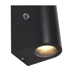 Steinmex Buitenverlichting|Gyosha 1-lichts Buitenlamp Zwart