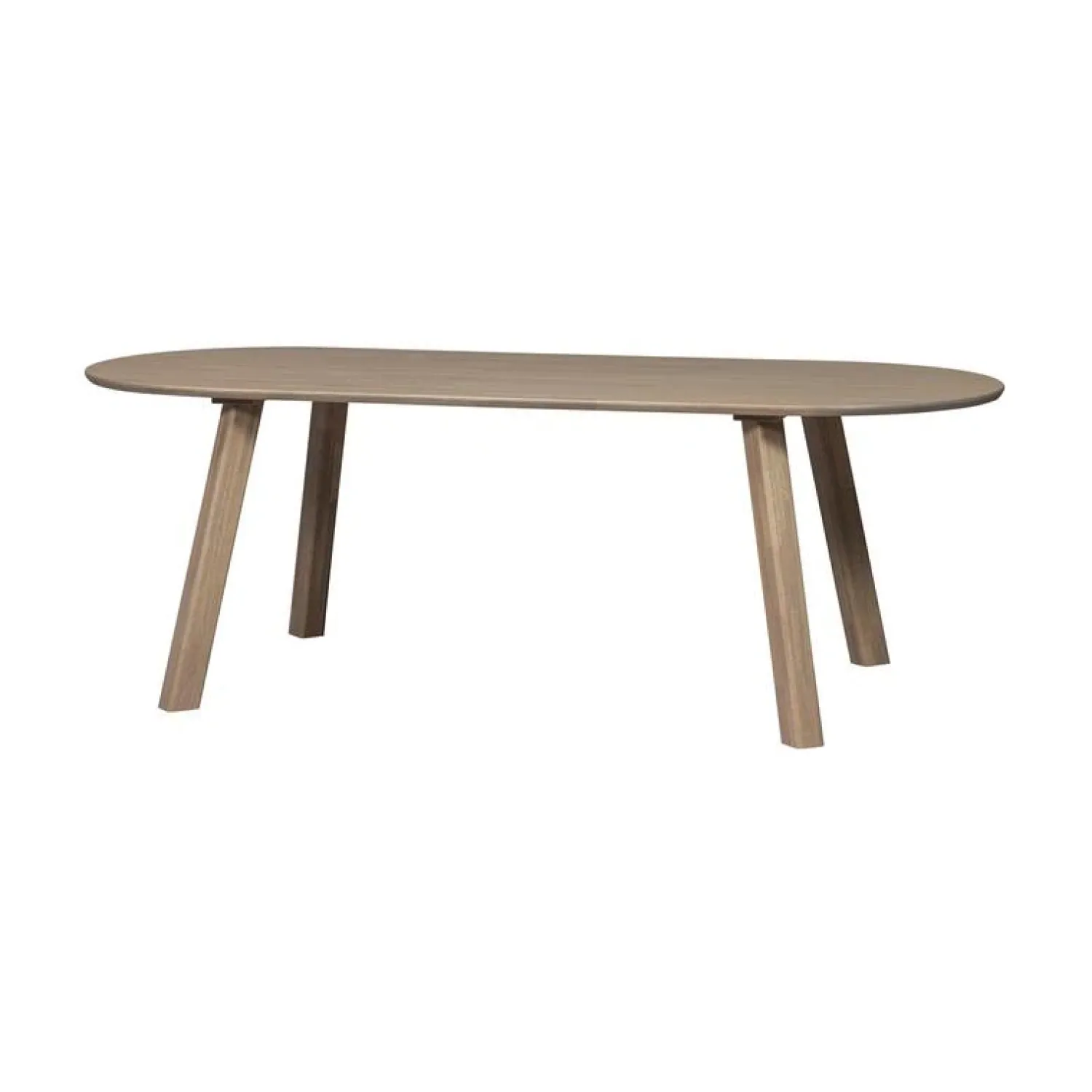 WOOOD Onderstellen|Haarlem 4-standen poot eiken pebble grey set van 2