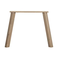 WOOOD Onderstellen|Haarlem 4-standen poot eiken pebble grey set van 2