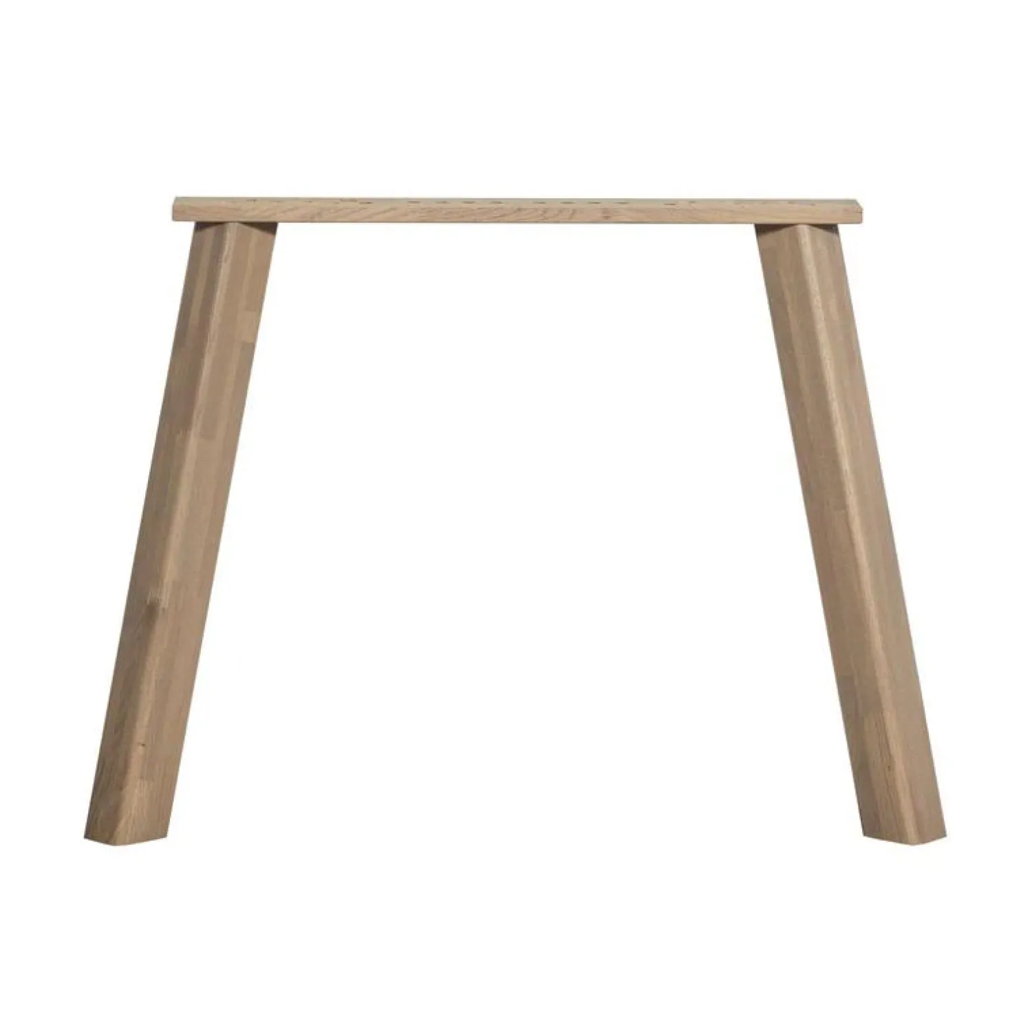 WOOOD Onderstellen|Haarlem 4-standen poot eiken pebble grey set van 2