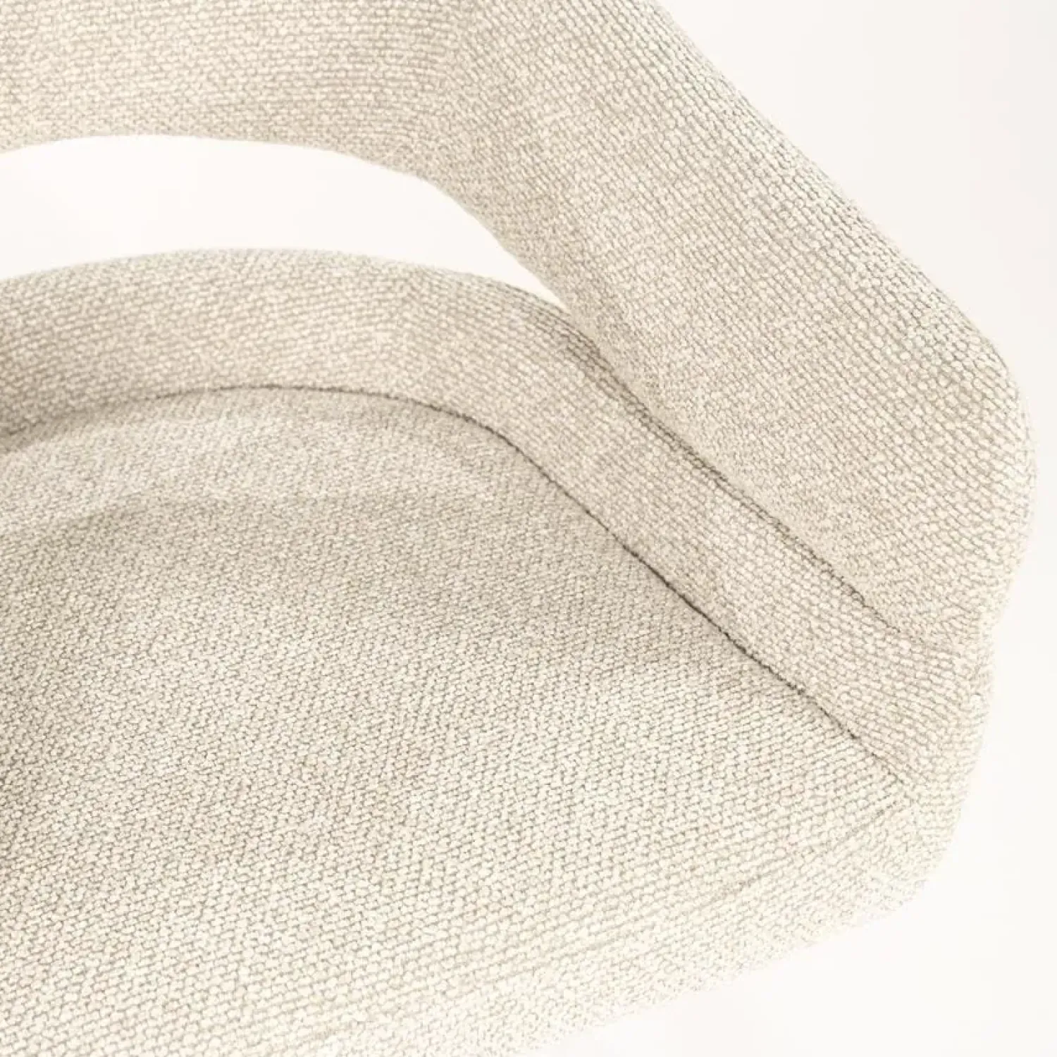 Eleonora Eetkamerstoelen|Hailey Eetkamerstoel Beige stof