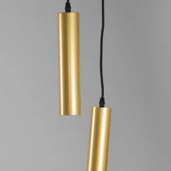 Steinmex Hanglampen|Hanglamp Ferroli Antiek goud Metaal 3-lichts