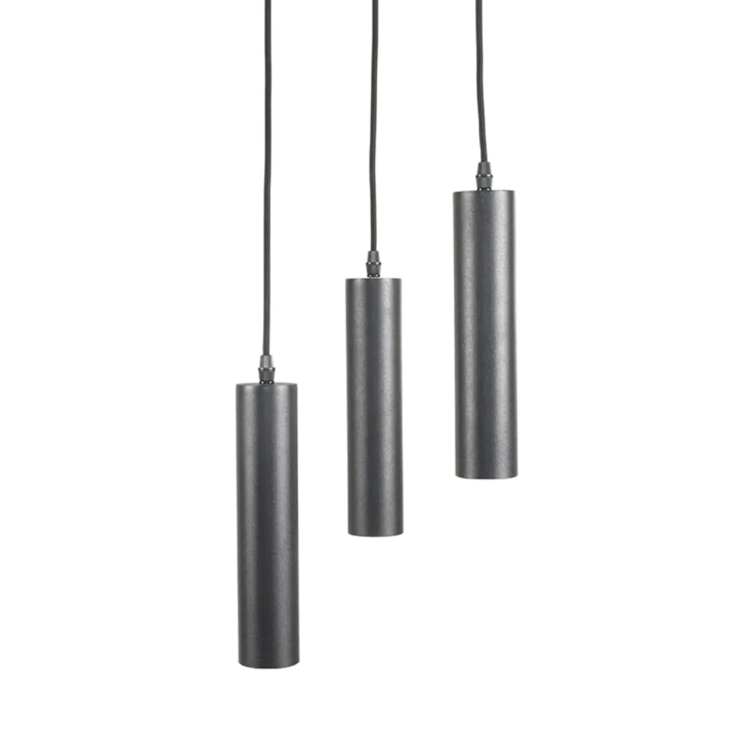 Label51 Hanglampen|Hanglamp Ferroli Zwart Metaal 3-lichts