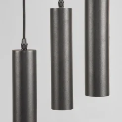 Label51 Hanglampen|Hanglamp Ferroli Zwart Metaal 3-lichts