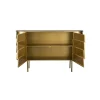 Dutchbone Dressoirs|Industriele Kasten|Hanna Dressoir Goud 117cm