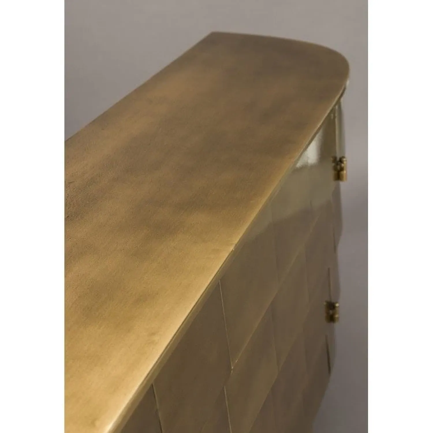 Dutchbone Dressoirs|Industriele Kasten|Hanna Dressoir Goud 117cm