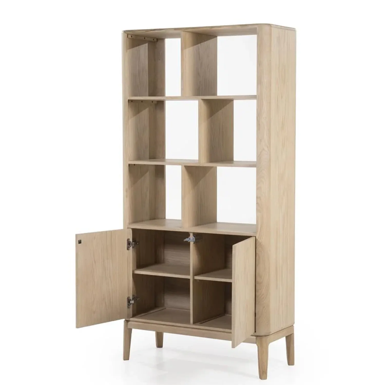 Eleonora Vakkenkasten|Boekenkasten|Harvey Boekenkast Eikenhout 90 cm