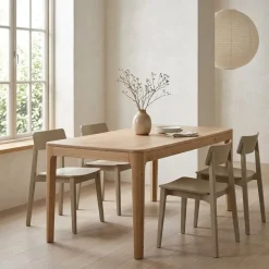 Eleonora Eettafels|Harvey Eettafel Eikenhout 160 cm