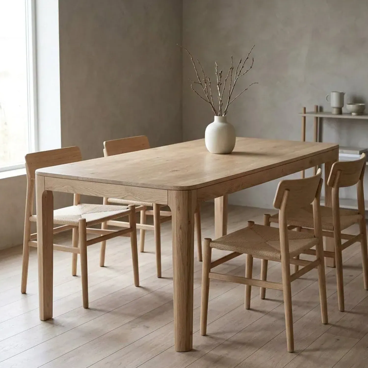 Eleonora Eettafels|Harvey Eettafel Eikenhout 200 cm