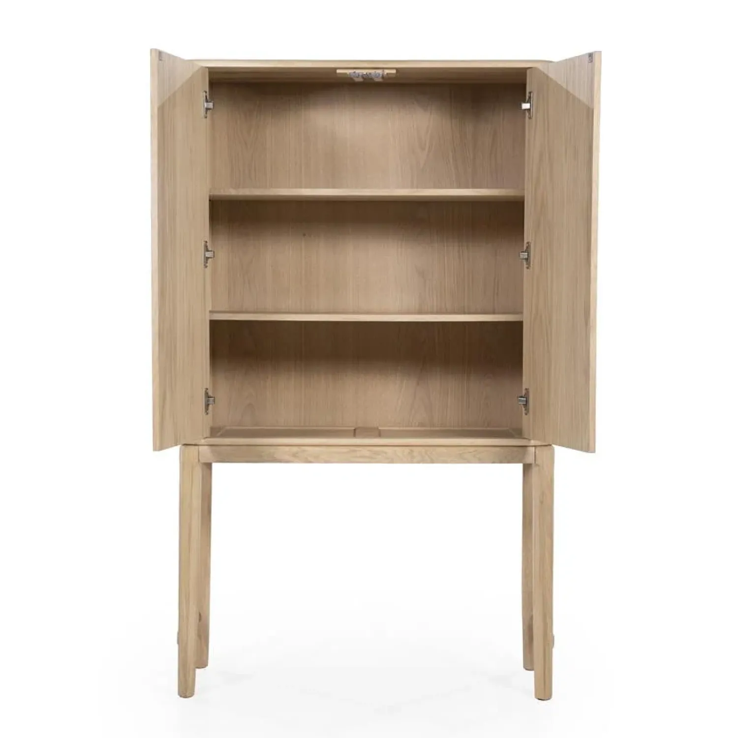 Eleonora Wandkasten|Industriele Kasten|Harvey Wandkast Eikenhout 90 cm