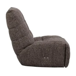 WOOOD Fauteuils|Hein Relaxfauteuil elektrisch antraciet/bruin melange
