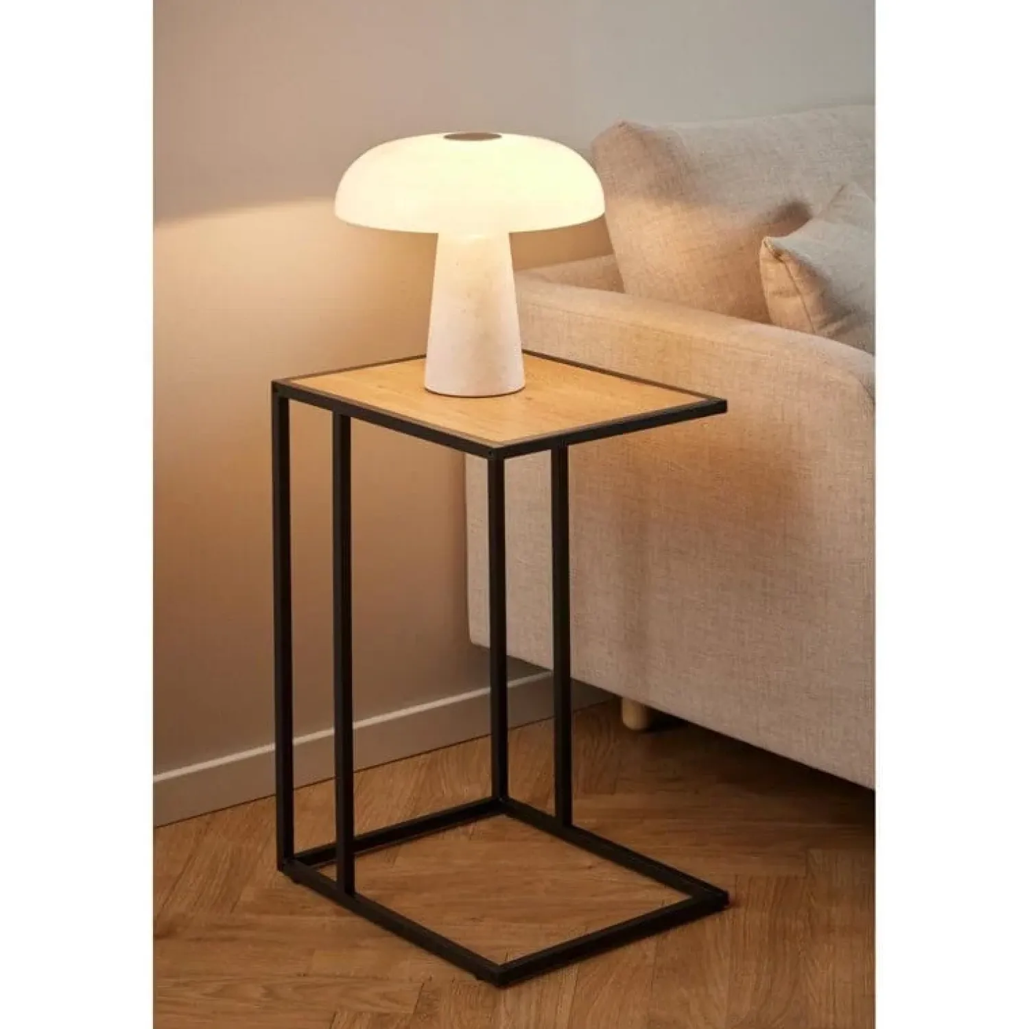 Nordhavn Bijzettafels|Hektor Bijzettafel Naturel 43cm