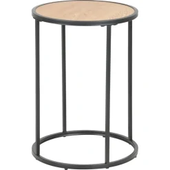 Nordhavn Bijzettafels|Hektor Bijzettafel Rond Naturel 40cm