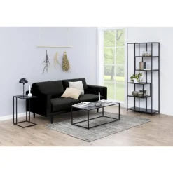 Nordhavn Bijzettafels|Hektor Bijzettafel Zwart 43cm