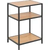 Nordhavn Nachtkastjes|Industriele Kasten|Hektor Nachtkastje Naturel 42cm