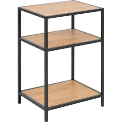 Nordhavn Nachtkastjes|Industriele Kasten|Hektor Nachtkastje Naturel 42cm