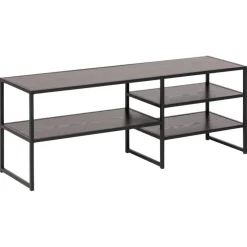 Nordhavn Industriele Kasten|Tv Meubels|Hektor Tv meubel Open Zwart 120cm