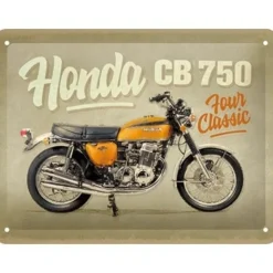 Cavetown Metalen Borden|Honda CB 750 - metalen bord