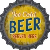 Metal Signs Metalen Borden|Ice Cold Beer - metalen bord