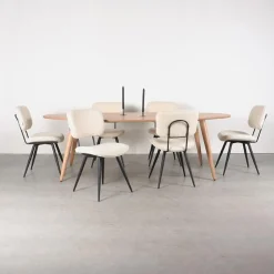 Label51 Eettafels|Ines Eetkamertafel Naturel Eiken 210 cm
