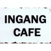 Cavetown Metalen Borden|Ingang Cafe - metalen bord