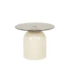 By Boo Salontafels|Irona Salontafel rond Small Beige 50cm