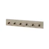 Kalfort Kapstokken|Isabella Kapstok 6 haken Travertine 60cm