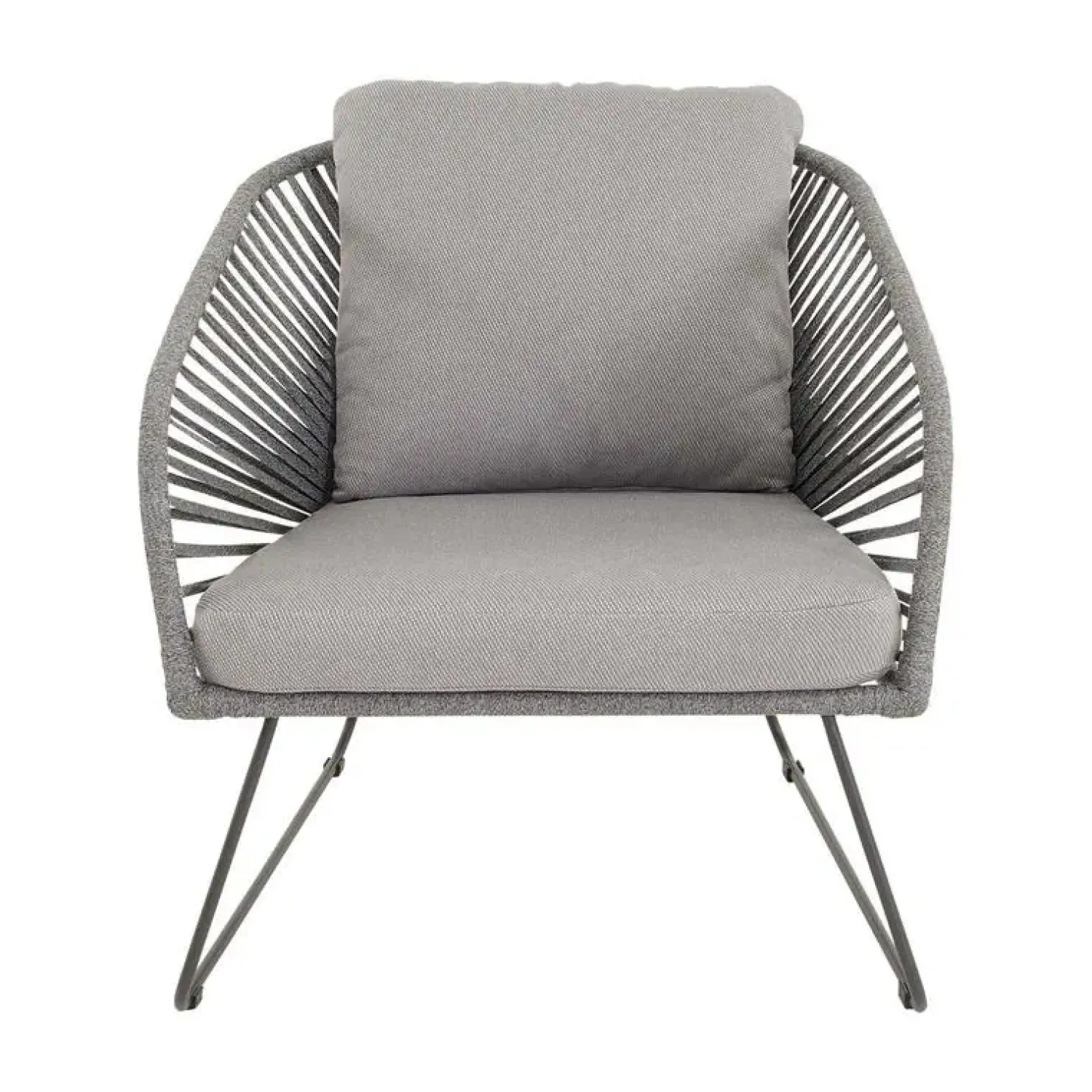 Lesli Living Tuinstoelen|Izumi Loungestoel grijs