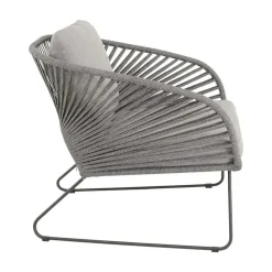 Lesli Living Tuinstoelen|Izumi Loungestoel grijs
