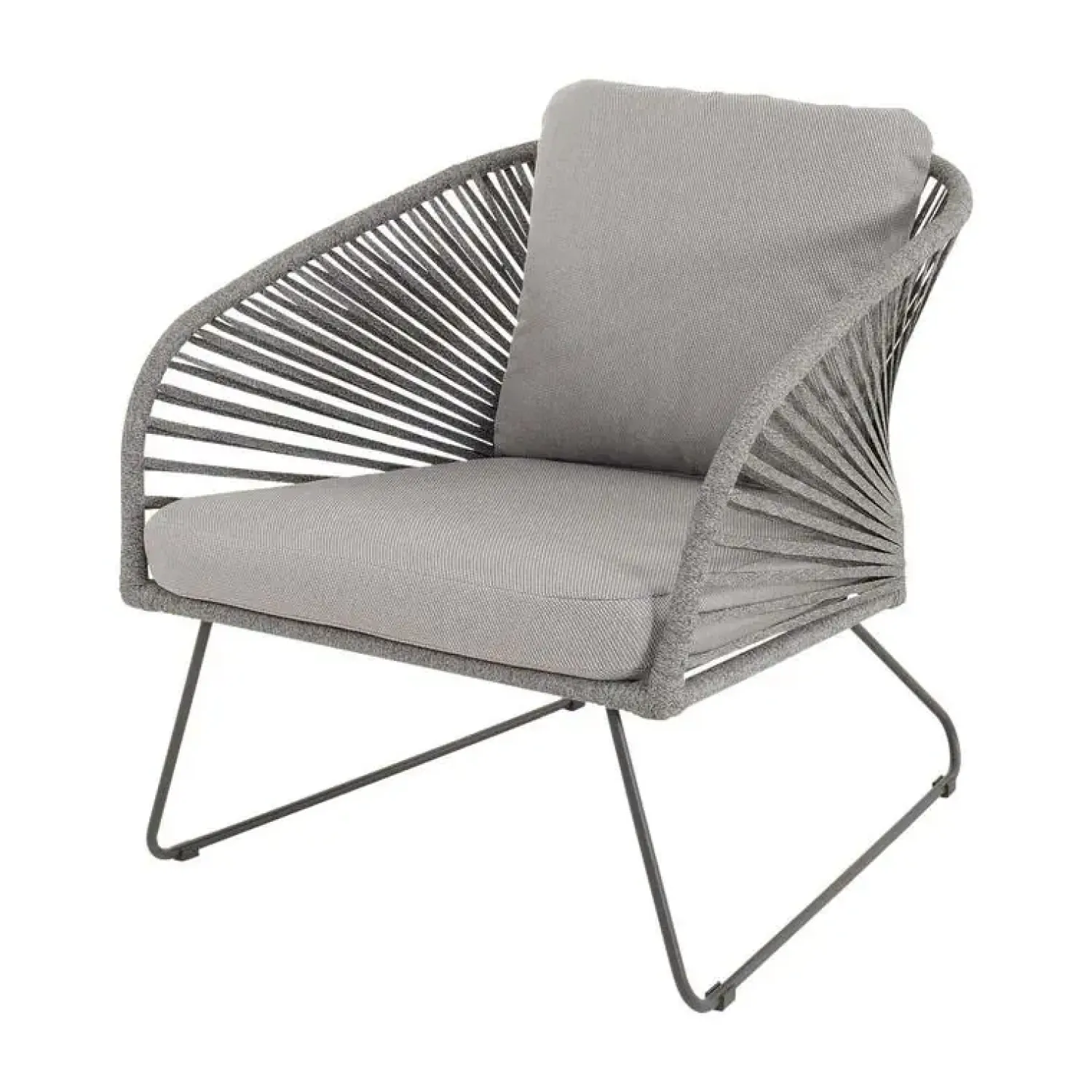 Lesli Living Tuinstoelen|Izumi Loungestoel grijs