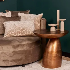 Furndea Bijzettafels|Jafah bijzettafel koper/goud