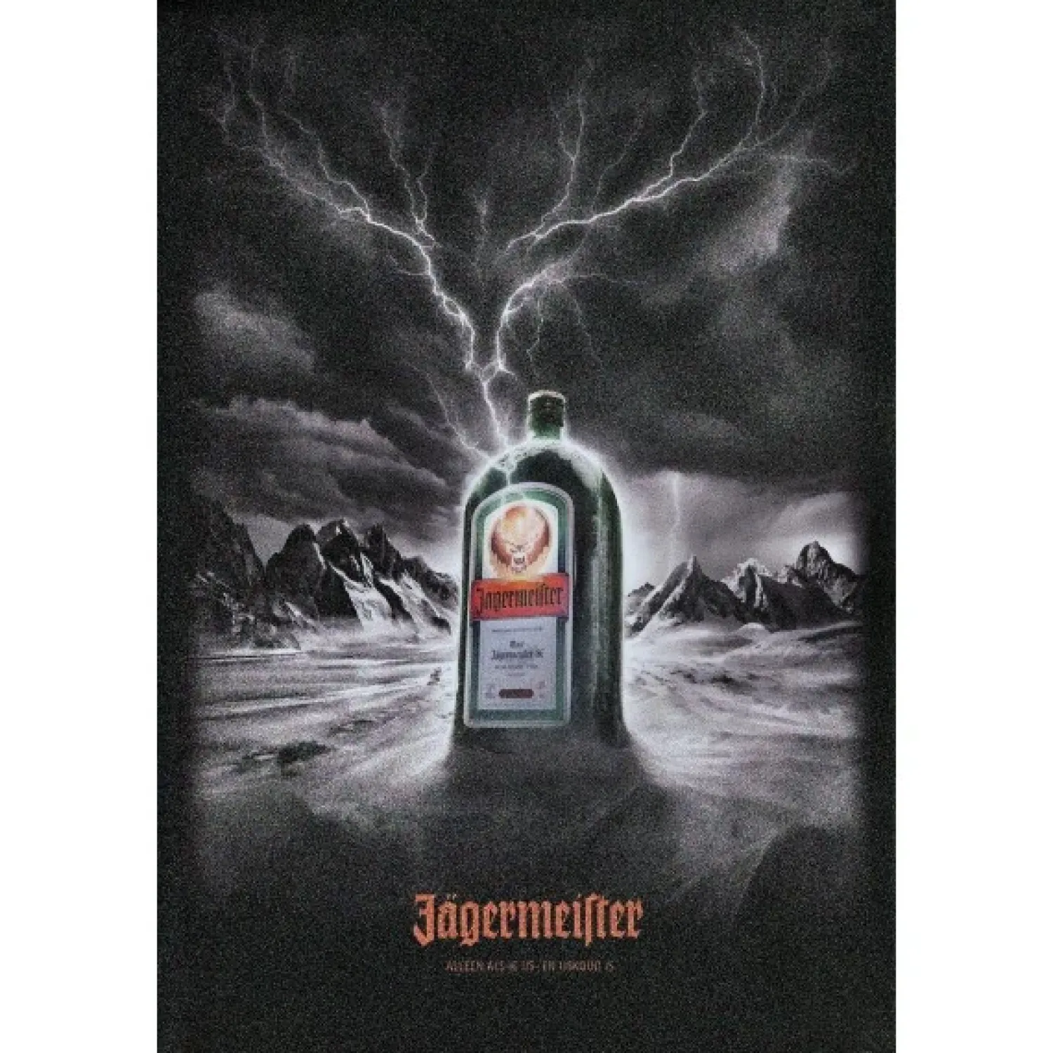 Cavetown Metalen Borden|Jagermeister drank - metalen bord