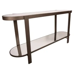 PTMD Sidetables|Jamal Sidetable Metaal Glas 160cm