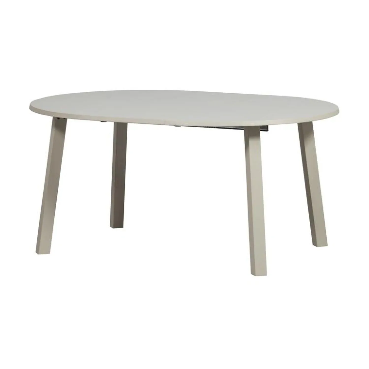 WOOOD Eettafels|Janne Uitschuifbare eettafel rond eiken dakargrau 120/160/200cm
