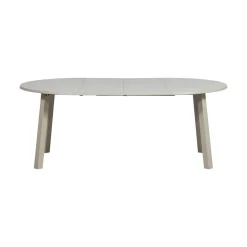 WOOOD Eettafels|Janne Uitschuifbare eettafel rond eiken dakargrau 120/160/200cm