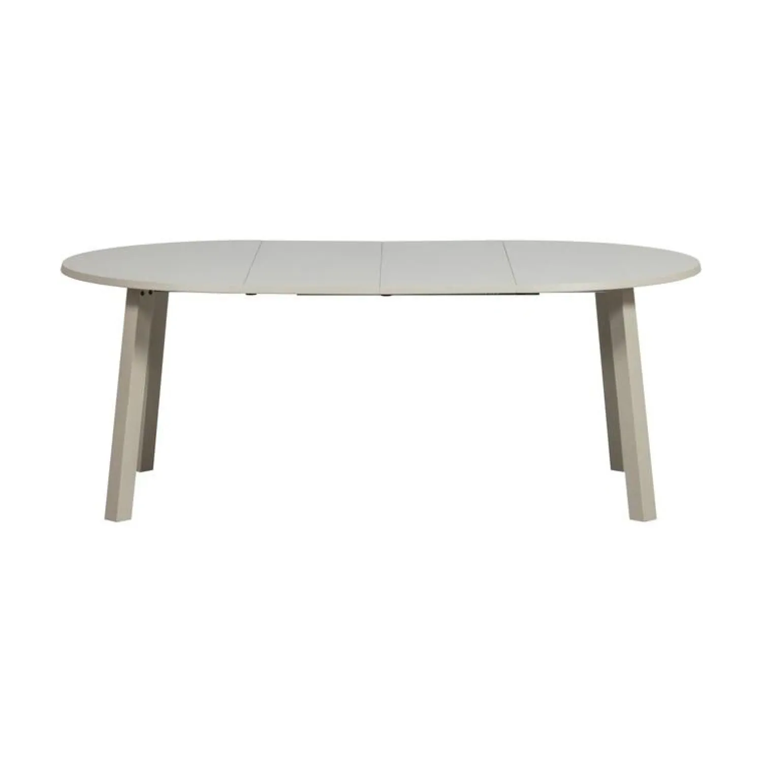 WOOOD Eettafels|Janne Uitschuifbare eettafel rond eiken dakargrau 120/160/200cm