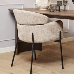 Furndea Eetkamerstoelen|Jarvis Eetkamerstoel Beige