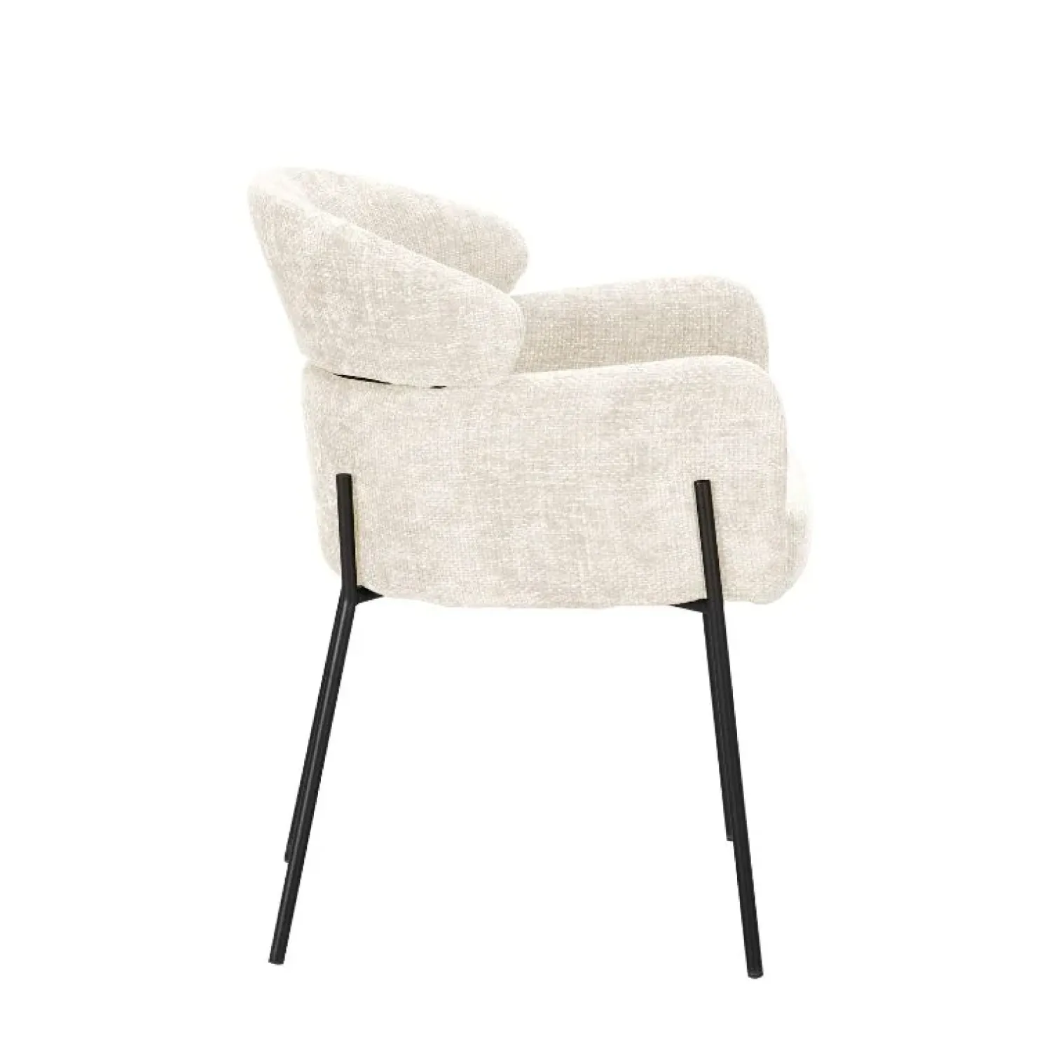 Furndea Eetkamerstoelen|Jarvis Eetkamerstoel Wit