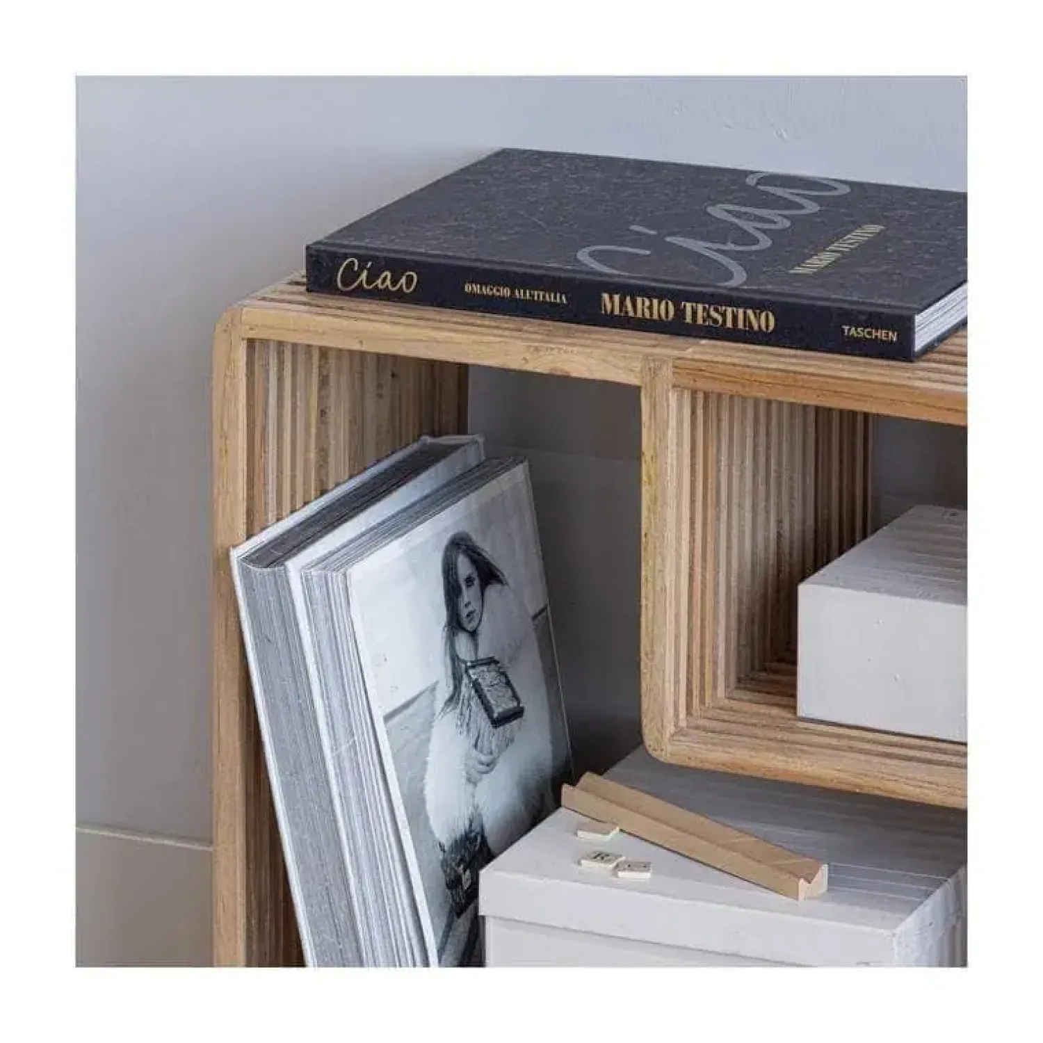 WOOOD Sidetables|Jasmijn Sidetable recycled teak naturel 55cm