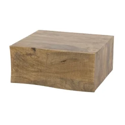 Kalfort Nachtkastjes|Industriele Kasten|Jasmina Zwevend Nachtkastje 1 lade Mangohout 40cm