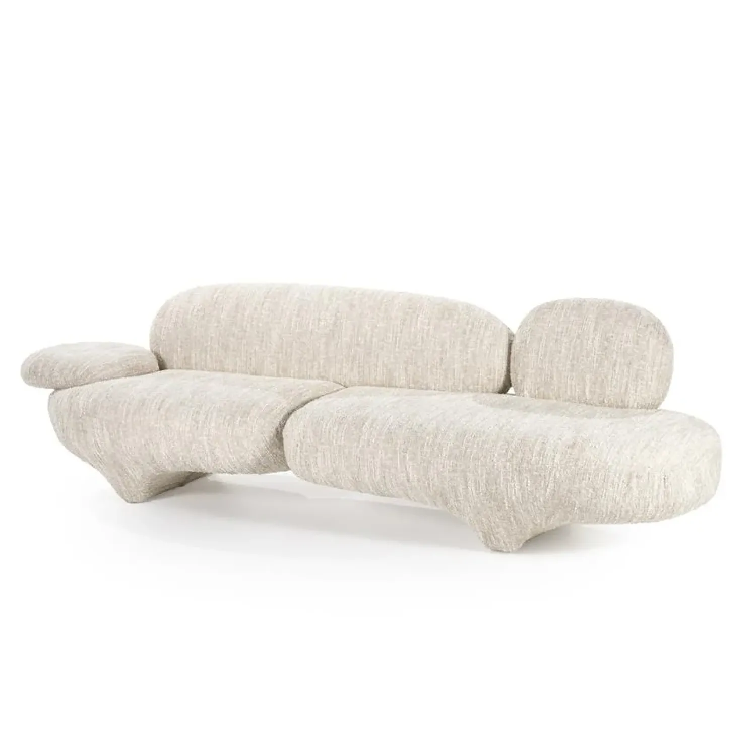 Eleonora 3 Zitsbanken|Jayden Bank Beige stof