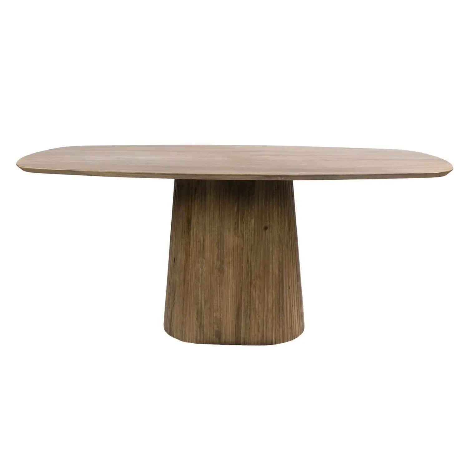 Kalfort Eettafels|Jean Eettafel Deens ovaal Mangohout 180cm