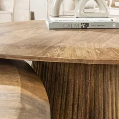 Kalfort Salontafels|Jean Salontafel set van 2 driehoekig Mangohout