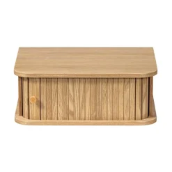 WOOOD Nachtkastjes|Industriele Kasten|Jena Hangend nachtkastje links/rechts MDF/grenen naturel 40cm