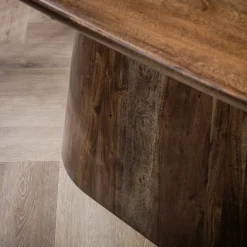 Kalfort Eettafels|Jennie Eettafel deens ovaal Bruin 215cm