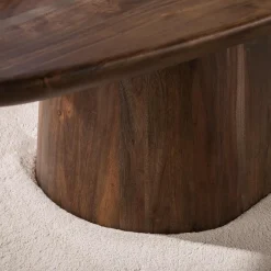 Kalfort Salontafels|Jennie Salontafel deens ovaal Bruin 135cm