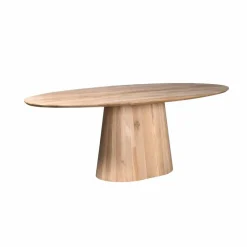Furndea Eettafels|Jennifer Eettafel Ovaal Eikenhout 210cm