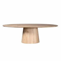 Furndea Eettafels|Jennifer Eettafel Ovaal Eikenhout 210cm